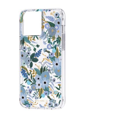 Case-Mate Rifle Paper Co. Case for Apple iPhone 13 Pro Max - Garden Party Blue
