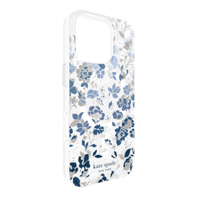 kate spade new york Print Case MagSafe for Apple iPhone 16 Pro - Flowerbed Blue-slide-1
