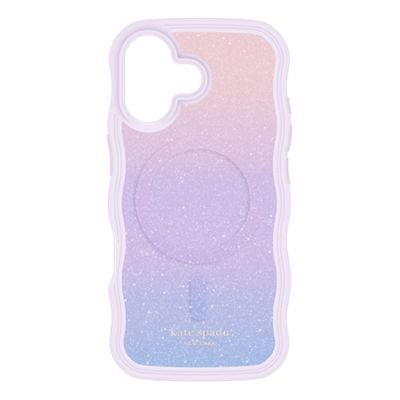 Kate Spade New York Case with MagSafe for Apple iPhone 17 - Wavy Ombre, back view, back view-slide-2