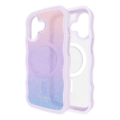 Kate Spade New York Case with MagSafe for Apple iPhone 17 - Wavy Ombre, front view, front view-slide-0