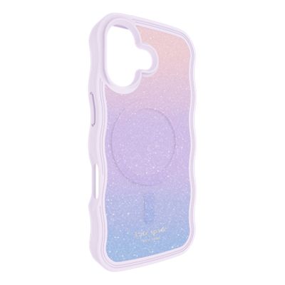 Kate Spade New York Case with MagSafe for Apple iPhone 17 - Wavy Ombre, right view, right view-slide-1