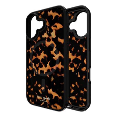 Kate Spade New York Case with MagSafe for Apple iPhone 17 Pro - Tortoise, front view, front view-slide-0