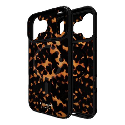 Kate Spade New York Case with MagSafe for iPhone 17 Pro Max - Tortoise, front view, front view-slide-0
