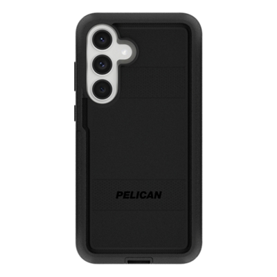 Pelican Voyager Case w/ Holster/Stand Magnet for Samsung Galaxy S25 FE - Black-slide-2