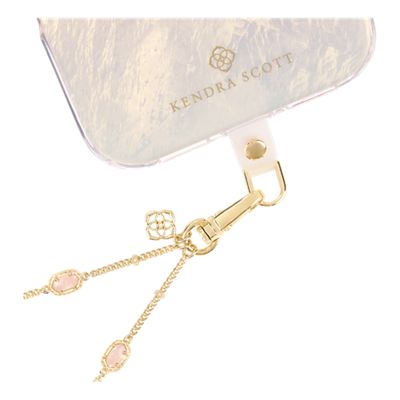 Kendra Scott-Kendra Scott Emilie Rose Quartz Phone Charm-slide-3