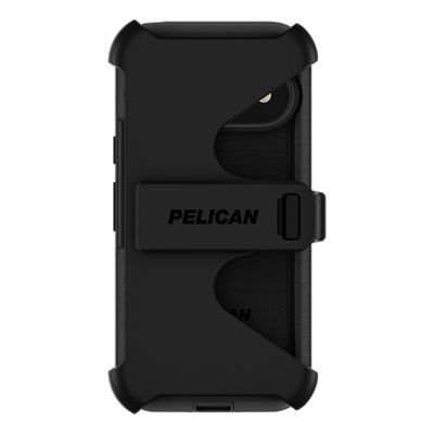 Pelican Voyager Magnetic Case with Holster for Google Pixel 11 Pro - Black, back view, back view-slide-2