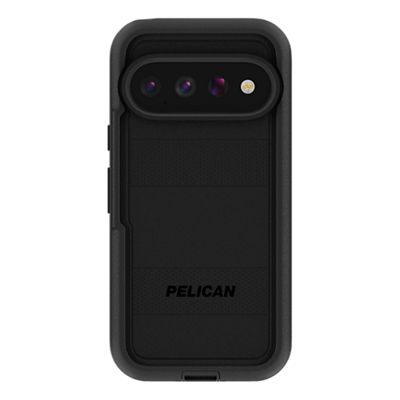 Pelican Voyager Magnetic Case with Holster for Google Pixel 11 Pro - Black, front view, front view-slide-0