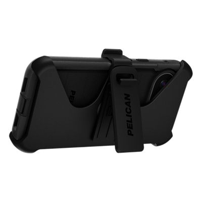 Pelican Voyager Magnetic Case with Holster for Google Pixel 11 Pro XL - Black, back view, back view-slide-2