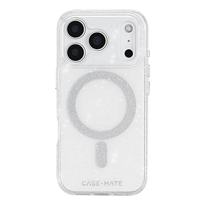 Case-Mate MagSafe Case for Apple iPhone 18 Pro/17 Pro - Sheer Twinkle, front view, front view-slide-0