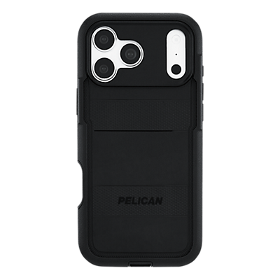 Pelican Voyager MagSafe Case w/ Holster for iPhone 18 Pro Max/17 Pro Max - Black, front view, front view-slide-0