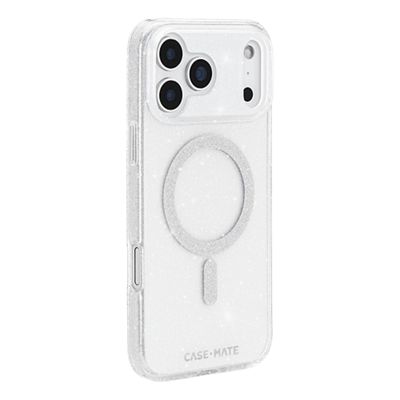 Case-Mate MagSafe Case for Apple iPhone 18 Pro Max/17 Pro Max - Sheer Twinkle, left view, left view-slide-3