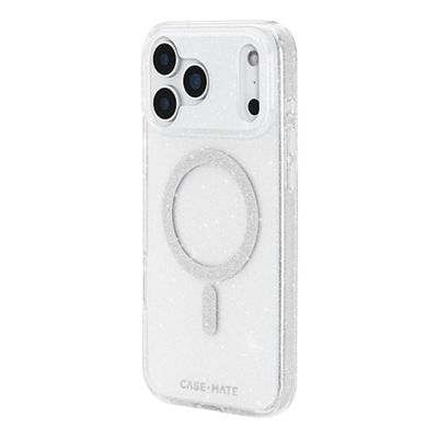 Case-Mate MagSafe Case for Apple iPhone 18 Pro Max/17 Pro Max - Sheer Twinkle, right view, right view-slide-1