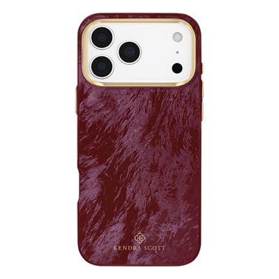 Kendra Scott MagSafe Case for iPhone 18 Pro Max/17 Pro Max - Cherry Lacquer, front view, front view-slide-0