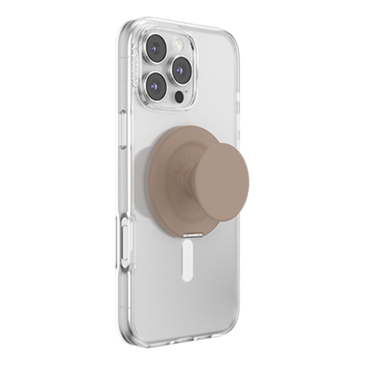 PopSockets Kick-out Grip for MagSafe - Latte-slide-1