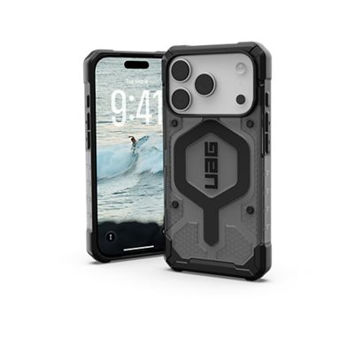 UAG Pathfinder Clear MagSafe Case for Apple iPhone 18 Pro/17 Pro - Clear, front view, front view-slide-0