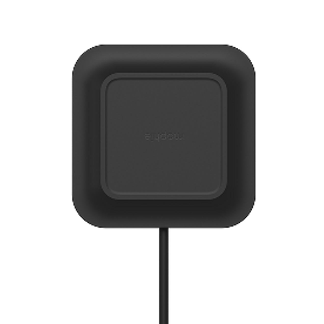 Black Mophie brand 15W compact wireless charging pad