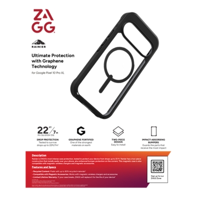ZAGG-ZAGG Rainier Case with Magnet for Google Pixel 10 Pro XL-slide-2