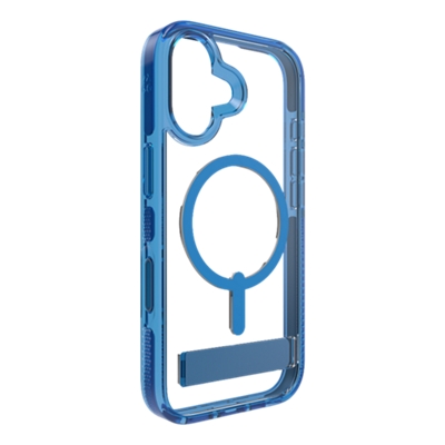 ZAGG Santa Cruz Case w/ Kickstand MagSafe for iPhone 17 - Tranquil Blue-slide-1
