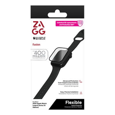 ZAGG-ZAGG Fusion Screen Protector for Apple Watch Series 11/10, 46mm-slide-2