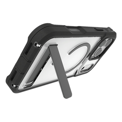 ZAGG Rainier Case with Kickstand and MagSafe - Black r2-slide-2