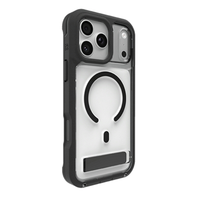 ZAGG Rainier Case with Kickstand and MagSafe - Black r2-slide-1