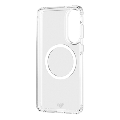 Tech21-Tech21 Evo Clear Case with Magnet for Samsung Galaxy S25 Edge-slide-1