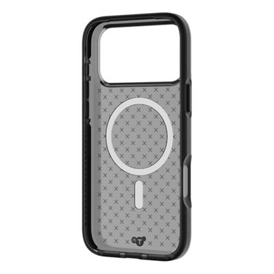 Tech21 EvoCheck Case with MagSafe for Apple iPhone 17 Pro Max - Smokey Black, right view, right view-slide-1