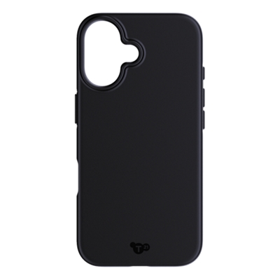 Tech21 EvoClear Case with Magnet for iPhone 16 - Black-slide-0
