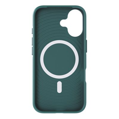 Tech21 EvoLite Case with MagSafe for Apple iPhone 16 - Green, back view, back view-slide-2