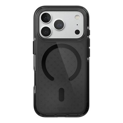 Tech21 EvoCheck Case with MagSafe for Apple iPhone 18 Pro/17 Pro - Smokey Black, front view, front view-slide-0