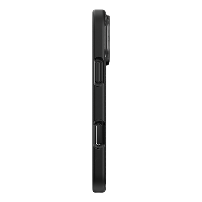 Tech21 EvoCheck Case w/ MagSafe for iPhone 18 Pro Max/17 Pro Max - Smokey Black, left view, left view-slide-3