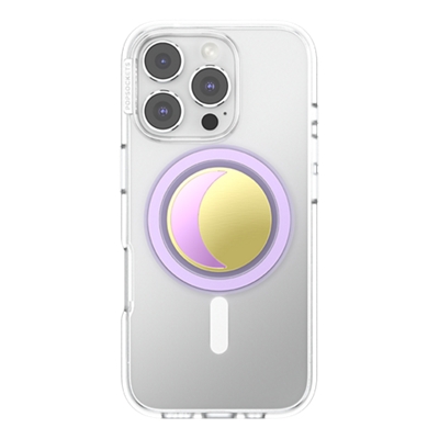 PopSockets PopGrip for MagSafe - Enamel Waxing Moon Lilac-slide-2
