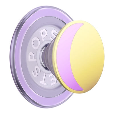PopSockets PopGrip for MagSafe - Enamel Waxing Moon Lilac-slide-0