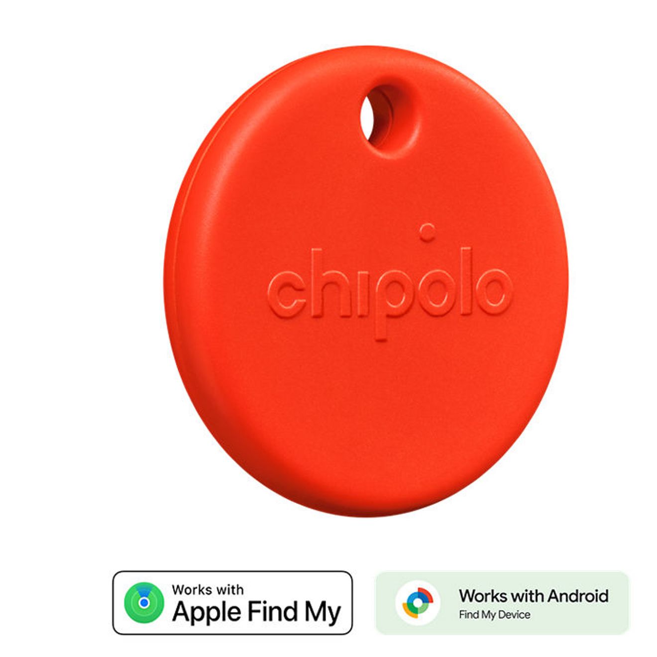 POP tracker tag. Works with Apple Find My and Android Find My Device