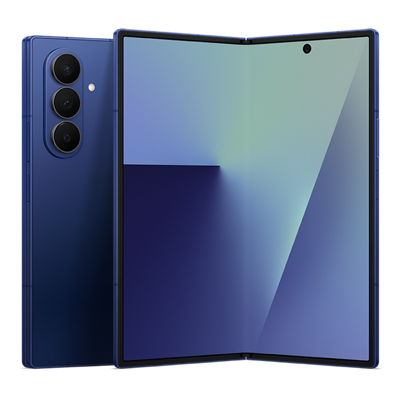 Front and back of Galaxy Fold7 shown