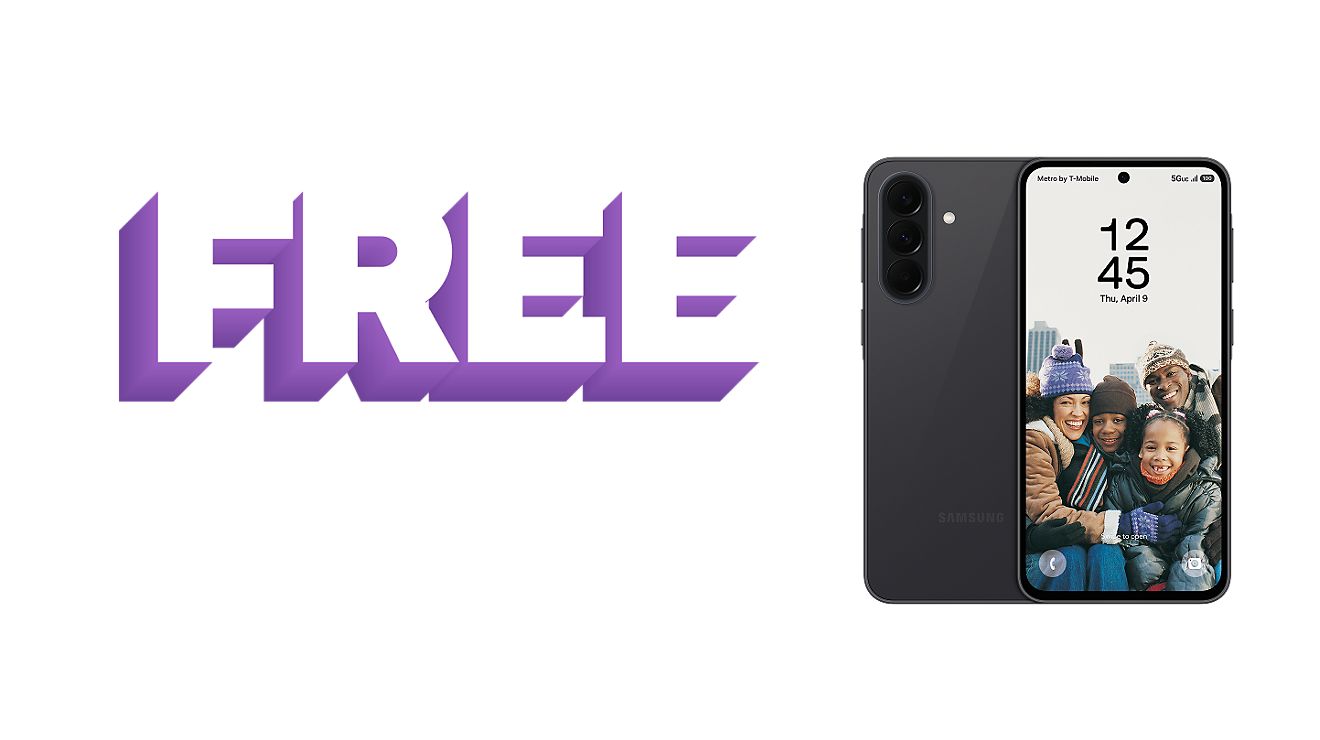 Free Galaxy A37 5G and no activation fees.