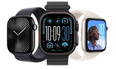 Three Apple Watches