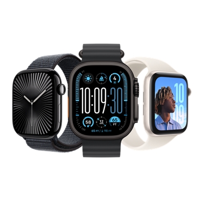 Three Apple Watches