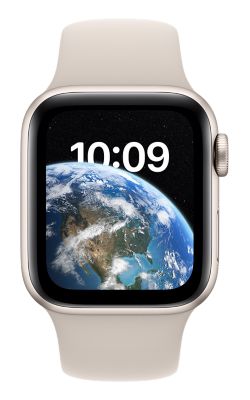 Apple Watch SE 2nd gen 40mm - Starlight Aluminum - Starlight - S/M