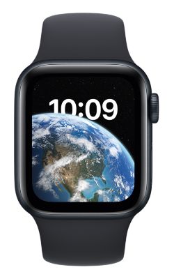 Apple Watch SE 2nd gen 44mm - Midnight Aluminum - Midnight - S/M