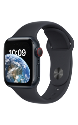 Apple Watch SE 2nd gen 44mm - Midnight Aluminum - Midnight - S/M