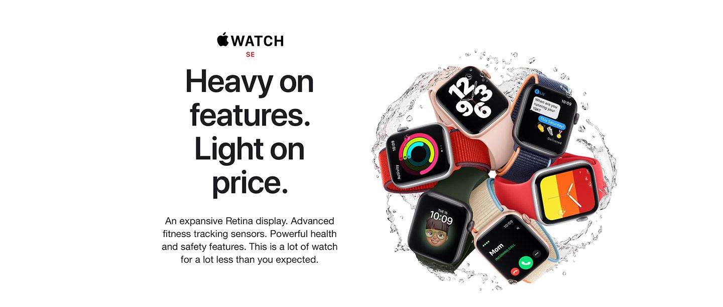 apple iwatch features and price