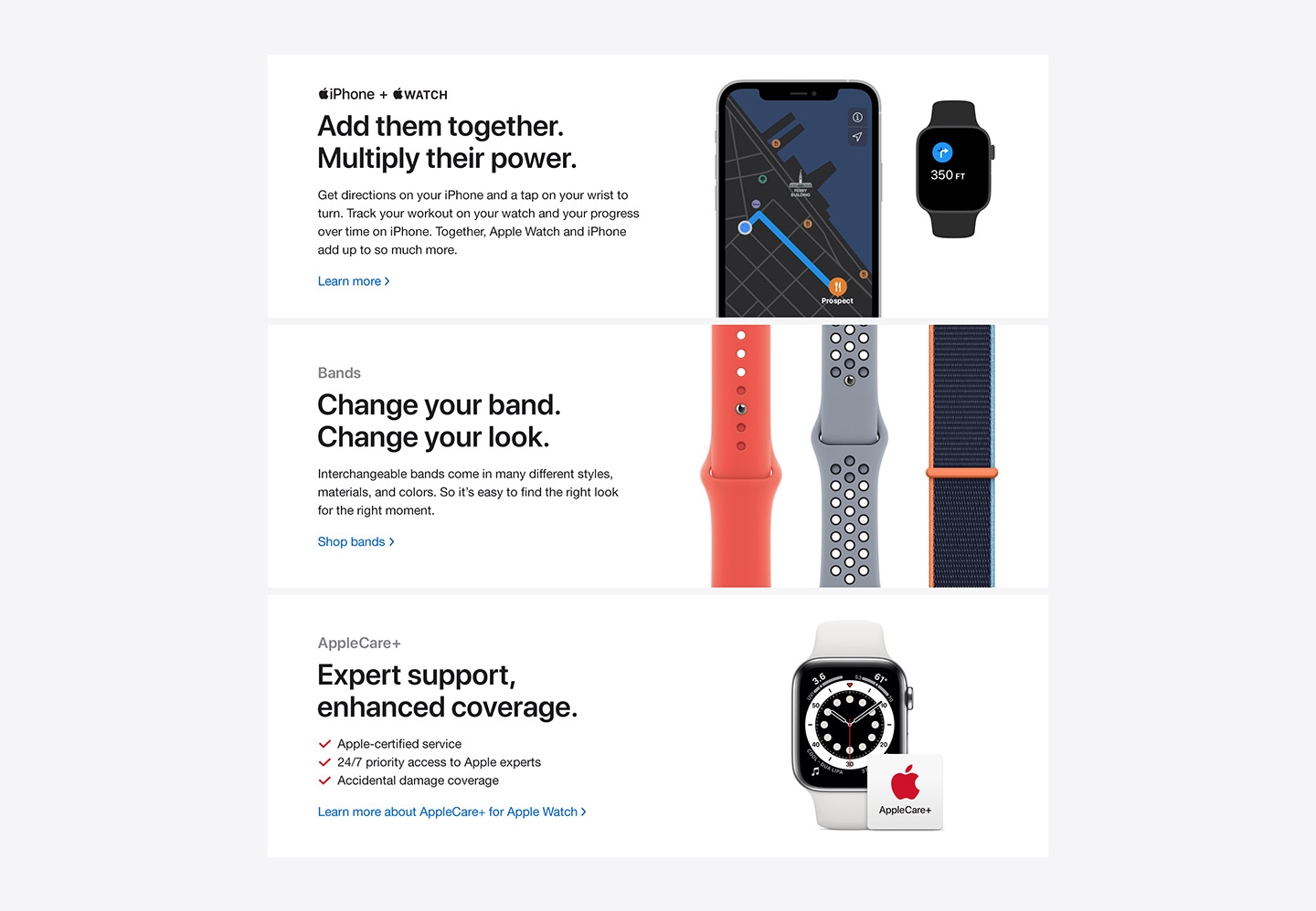 Applecare watch online se