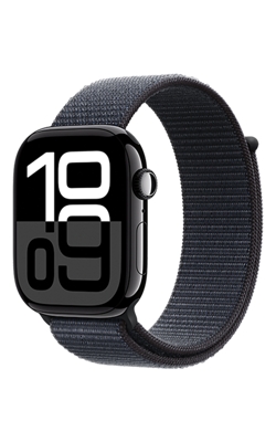 Apple Watch Series 10 46mm - Jet Black Aluminum Ink Sport Loop-slide-0