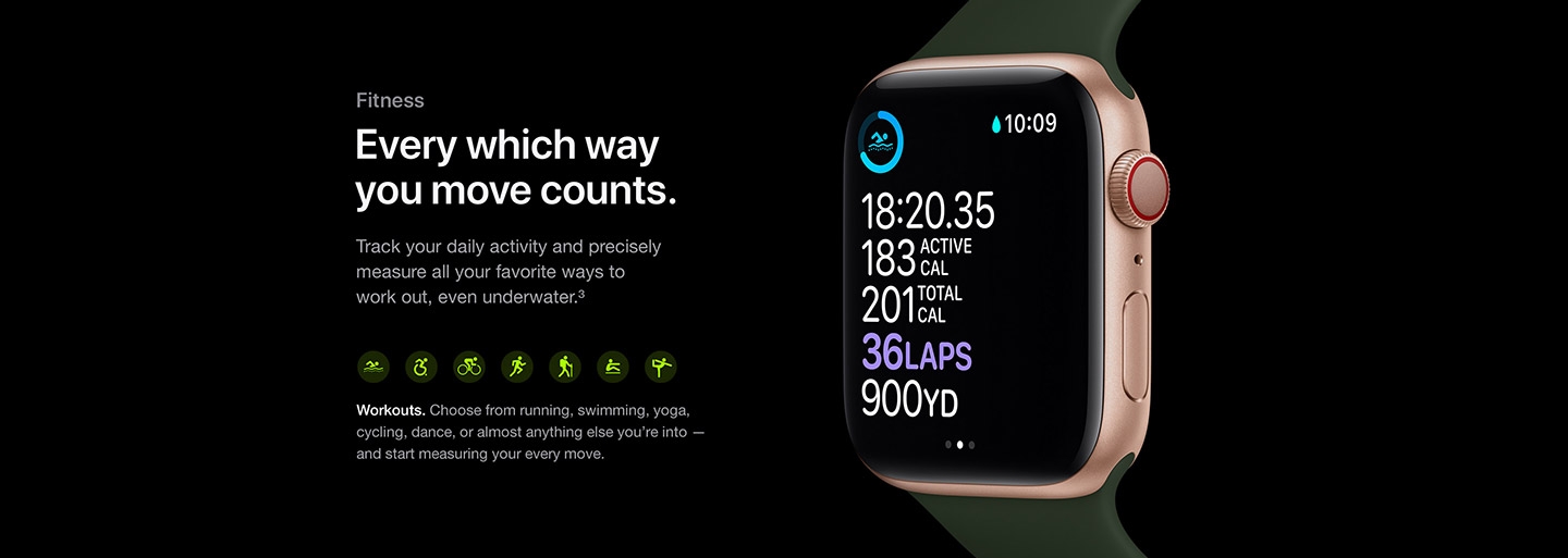 How to set discount up apple watch 6