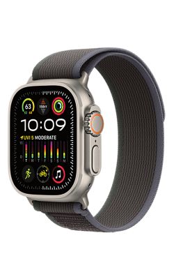 Apple Watch Ultra 2 - Titanium Blue/Black Trail Loop M/L