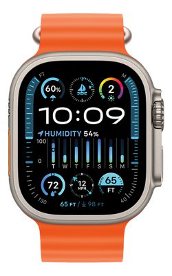 Apple Watch Ultra 2 - Titanium Orange Ocean