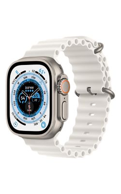 Apple Watch Ultra 49mm - Titanium - White Ocean