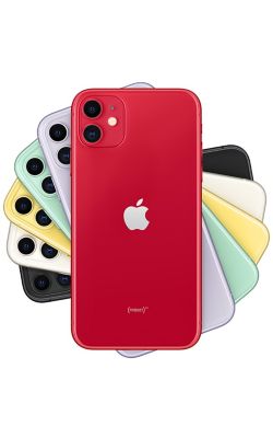 Rear View iPhone 11 (PRODUCT)RED