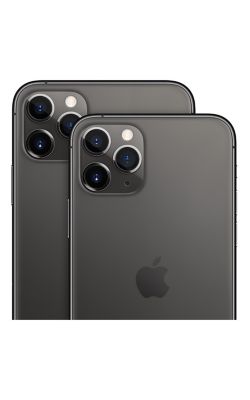 Left View iPhone 11 Pro Space Gray